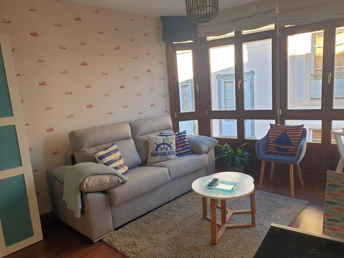 Apartamento Cine Colon 2 Ribadeo Exteriör bild