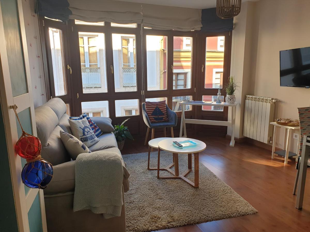 Apartamento Cine Colon 2 Ribadeo Exteriör bild