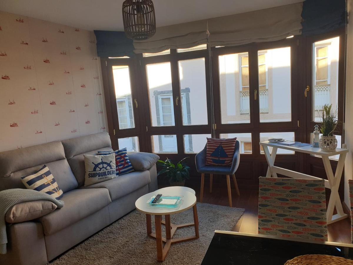Apartamento Cine Colon 2 Ribadeo Exteriör bild